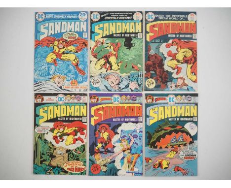 SANDMAN #1, 2, 3, 4, 5, 6 (6 in Lot) - (1974/1976 - DC) - Complete run and the final Simon and Kirby collaboration with the f
