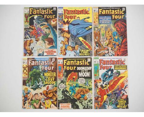 FANTASTIC FOUR #94, 95, 96, 97, 98, 99 (6 in Lot) - (1970 - MARVEL - US &amp; UK Price Variant) - Includes the first appearan