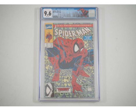 SPIDER-MAN #1 (1990 - MARVEL) - GRADED 9.6 (NM+) by CGC - "Torment" pt. one of five - Todd McFarlane story, cover &amp; inter