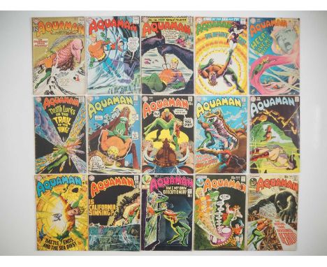 AQUAMAN #7, 15, 28, 39, 40, 41, 44, 46, 47, 48, 49, 53, 54, 55, 56 (15 in Lot) - (1963/1971 - DC) Includes cover art by Nick 