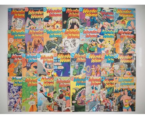 WONDER WOMAN #230 to 247, 250 to 260 (30 in Lot - 2 copies of issue #243) - (1977/1979 - DC) - Includes the first appearance 