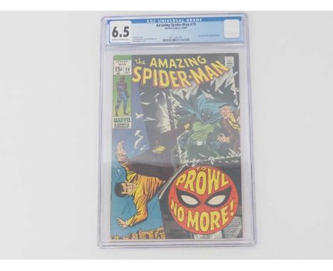 AMAZING SPIDER-MAN #79 (1969 - MARVEL) - GRADED 6.5 (FN+) by CGC - "To Prowl No More!" - Second appearance of the Prowler - J