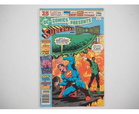 DC COMICS PRESENTS #26 (FIRST TEEN TITANS) - (1980 - DC - Uk Price Variant) - First appearance of the New Teen Titans (16-pag