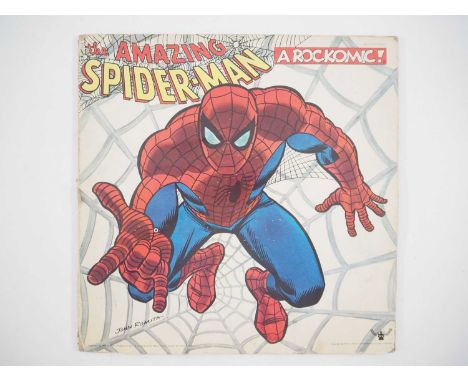 AMAZING SPIDER-MAN: "FROM BEYOND THE GRAVE" - A ROCKOMIC LP (1972 - BUDDAH RECORDS) - The Amazing Spider-Man starring in a ro