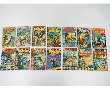 DETECTIVE COMICS #412, 414, 423, 425, 427, 430, 431, 433, 434, 435, 436, 441, 442, 446 (14 in Lot) - (1971/1975 - DC) - Inclu