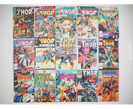 THOR ANNUALS #2, 5, 7-19 (15 in Lot) - (1966/1994 - MARVEL) - Includes the first appearance of the giant goats that pull Thor