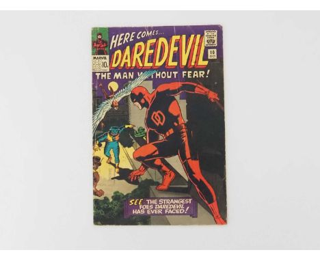 DAREDEVIL #10 (1965 - MARVEL - UK Price Variant) - Includes the first team appearance of the Ani-Men - Wally Wood cover art a