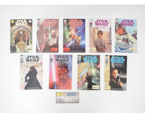 STAR WARS EPISODE 1 #0.5, 1(x2), 2(x2), 3(x2), 4(x2) (9 in Lot) - (1999 - DARK HORSE) - Full complete set including variant c