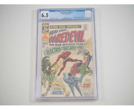 DAREDEVIL ANNUAL #1 (1967 - MARVEL) - GRADED 6.5 (FN+) by CGC - The first team appearance of the Emissaries of Evil: Electro,