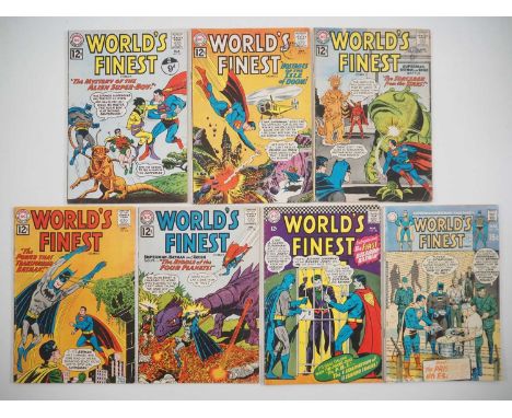 WORLD'S FINEST #124, 125, 127, 128, 130, 156, 192 (7 in Lot) - (1962/1970 - DC) - Includes the first appearance of Bizarro Ba