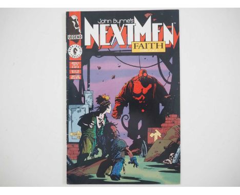 NEXT MEN # 21 - (1993 - DARK HORSE) - First Print - Second appearance of Hellboy (his first in full colour) - Mike Mignola co