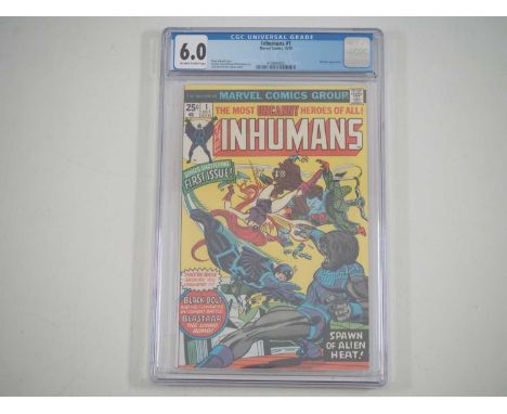 THE INHUMANS #1 (1975 - MARVEL) - GRADED 6.0 (FN) by CGC - Premiere issue of their first ongoing series - Cover art by Gil Ka