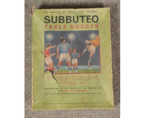 Subbuteo table soccer continental club edition.  