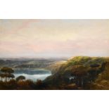 FOLLOWER OF CARLO LABRUZZI, VIEW OF LAKE NEMI