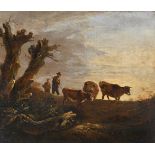 THOMAS BARKER OF BATH (BRITISH 1769-1847), DROVERS WITH CATTLE