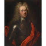 ENGLISH SCHOOL (LATE 17TH CENTURY), PORTRAIT OF A GENTLEMAN IN ARMOUR