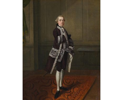 ATTRIBUTED TO JOHN SINGLETON COPLEY (ANGLO-AMERICAN 1738-1815) PORTRAIT OF SIR JOHN TEMPLE 8TH BT (1732-1798) Oil on canvas 5