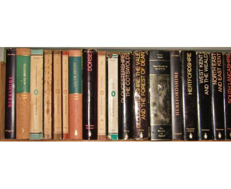Pevsner, 43 volumes - Historical Architectural Buildings in English Counties 