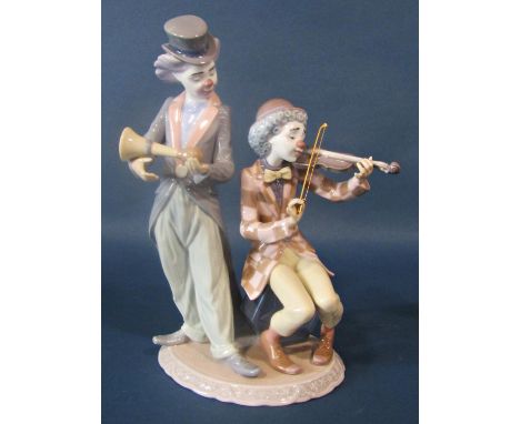 A Lladro figure number 5856, The Circus Concert, sculptor Jose Puche, 1992, with original box 