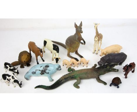 Tri-Ang Minic tin-plate clockwork vehicles, comprising fire car, Post Office van, tractor, racing car, dustcart, Ambulance, w