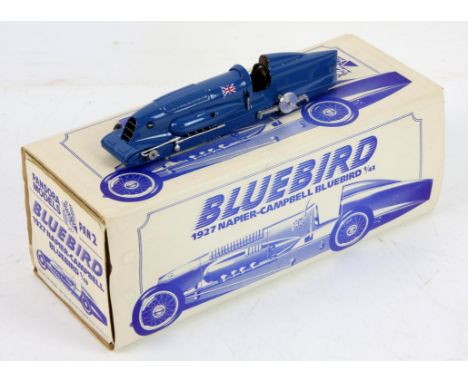 Pandora Models 1:43 scale 'Bluebird' 1927 Napier-Campbell, PAN 2, wheels need attaching, boxed with original paper sleeve,