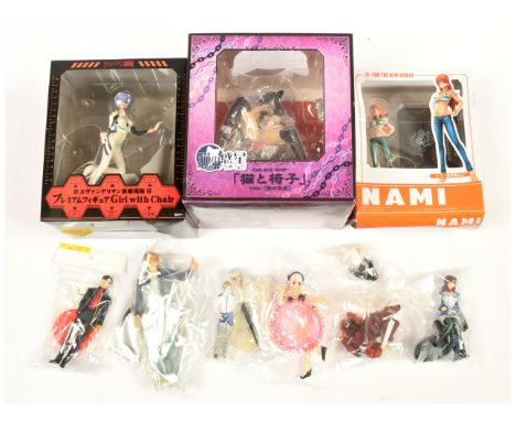 Assortment of boxed, loose and bagged anime related figures, unchecked for completeness, Good Plus to Near Mint, within Fair 