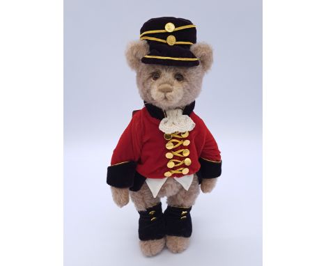 Charlie Bears Isabelle Collection Hans musical teddy bear, 2017, SJ 5633, LE 293/350, designed by Isabelle Lee, light brown m