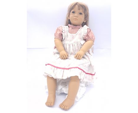 Annette Himstedt Neblina artist designed vinyl doll, a girl from Switzerland, 1992/3, LE, with leaflet, Excellent, within Goo