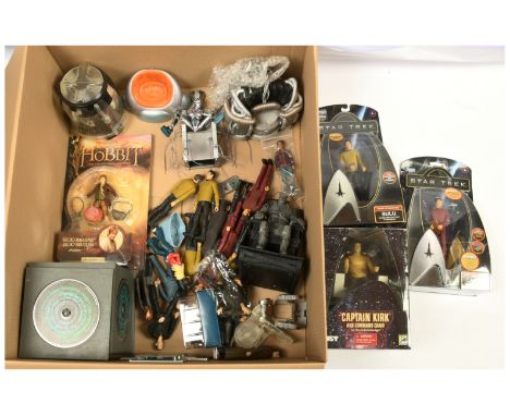 Collection of both boxed and loose TV &amp; Film related figures, including Doctor Who, Star Trek, Star Wars, and others. Unc