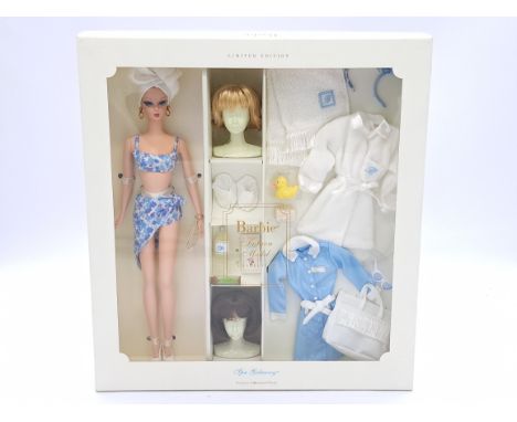Mattel Barbie Silkstone, Spa Getaway Giftset, Fashion Model Collection, # B1319, within Good Plus box, Excellent Plus to Near