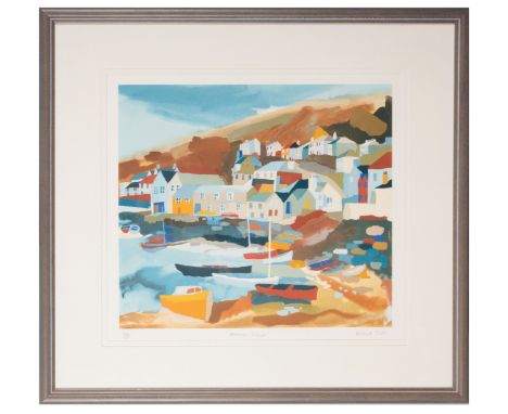 *RICHARD TUFF (B. 1965) 'Afternoon Colours' signed lower right, limited edition print, no. 146/250, in silvered frame and gla