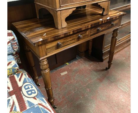 ROSEWOOD 2 DRAWER HALL TABLE