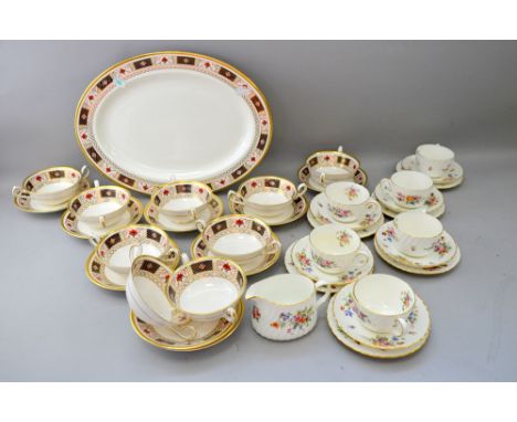 Crown Derby part service and Minton part tea service 