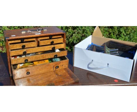 A tool chest and a quantity of tools
