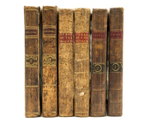 [Cumberland (Richard)] Arundel, 2 vol., first Dublin edition, without half-titles, browning and occasional damp-staining, sma