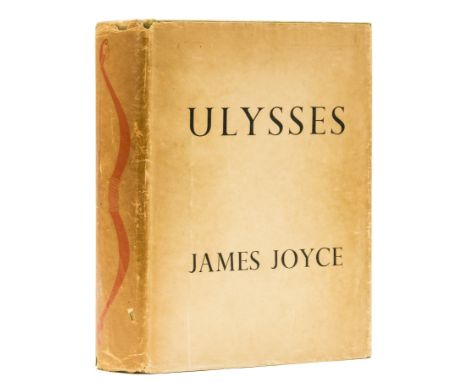 Joyce (James) Ulysses, number 934 of 900 copies on japon vellum, light browning to endpapers, original green buckram with gil