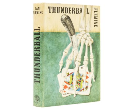 Fleming (Ian) Thunderball, first edition, original boards, fine, dust-jacket, very light rubbing to tips of spine and corners