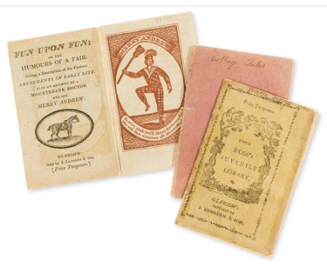 Chapbooks.- Fun upon Fun; or the Humours of a Fair...Merry Andrew, woodcut frontispiece and 7 plates (each with 2 images) pri