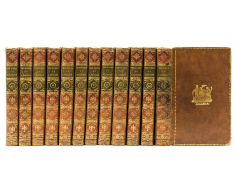 Catherine the Great's Architect.- Johnson (Samuel) The Works, 12 vol., engraved portrait frontispiece, some light foxing and 