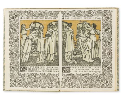Eragny Press.- Perrault (Charles) La Belle au Bois Dormant &amp; Le Petit Chaperon Rouge, one of 224 copies, wood-engraved do