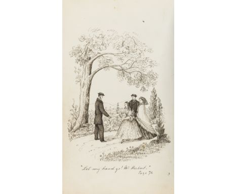 19th century manuscript novel.- Marchmont (A.C.V.) Constancy, ?vol. I only (appears complete), manuscript, 431pp., 2 pen and 