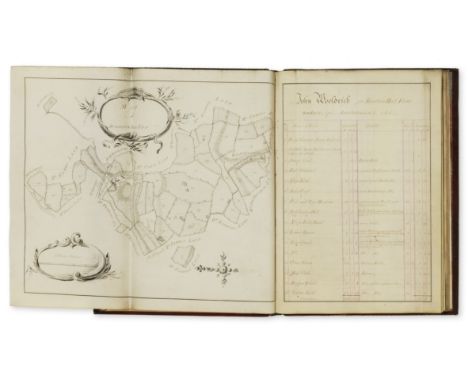 Cheshire Estate Survey.- Slater (T.) &amp; N. Lewis, surveyors. Survey and Valuation of Estates the Property of Thos Dicken G