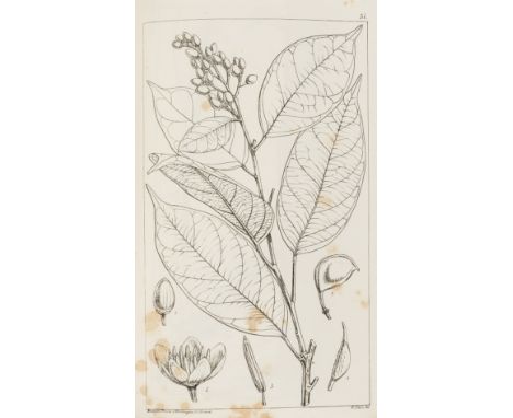 Hooker (Sir William Jackson) Niger Flora, or, an enumeration of the plants of western tropical Africa, collected by the late 