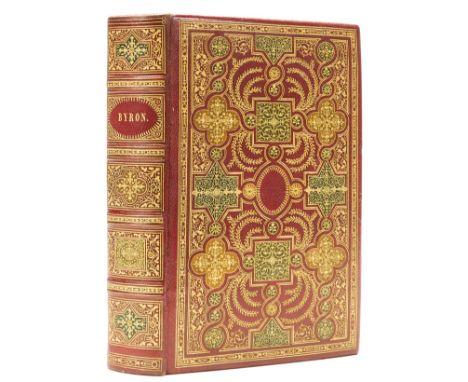 Binding.- Byron (George Gordon Noel, Lord) The Works, engraved portrait, additional vignette title and dedication (foxed), pr