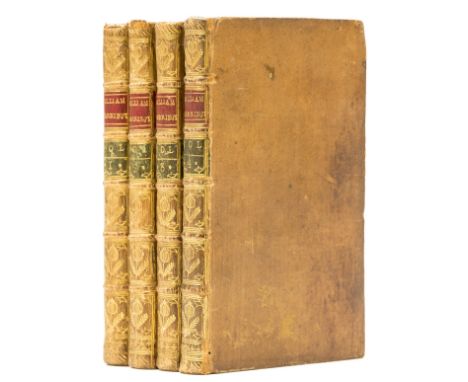 [Meades (Anna)] The History of Sir William Harrington, 4 vol., second edition, half-titles, advertisement leaf at end of vol.