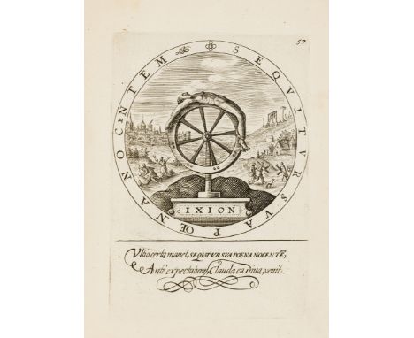 Emblemata.- Heyns (Zacharias) and Gabriel Rollenhagen. Emblemata, 2 parts in 1 vol., engraved additional architectural title,