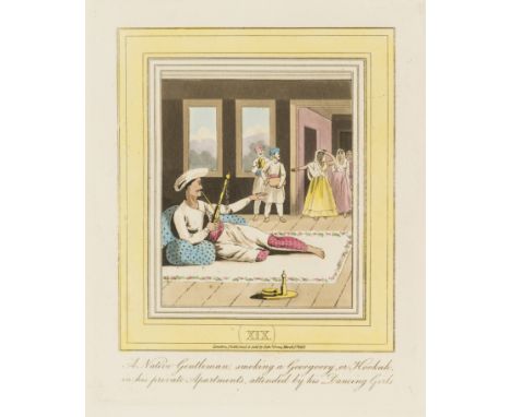 India.- Williamson (Capt. Thomas) and Charles Doyley. The Costume and Customs of Modern India, 20 bright hand-coloured aquati