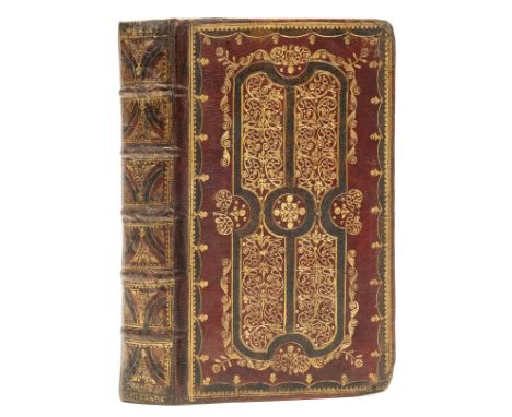 Binding.- The Book of Common Prayer, hand-coloured engraved frontispiece, portrait of Queen Anne and 51 plates, ruled through