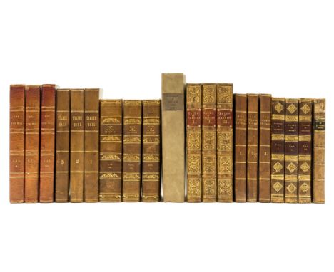 [Warren (Samuel)] Passages from the Diary of a Late Physician, 3 vol., half-titles, ink name to head of titles, bookplate, co