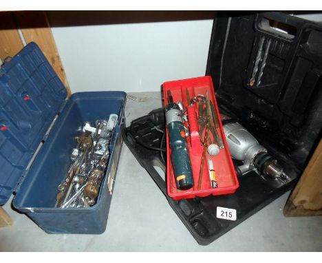 A mixed lot of tools